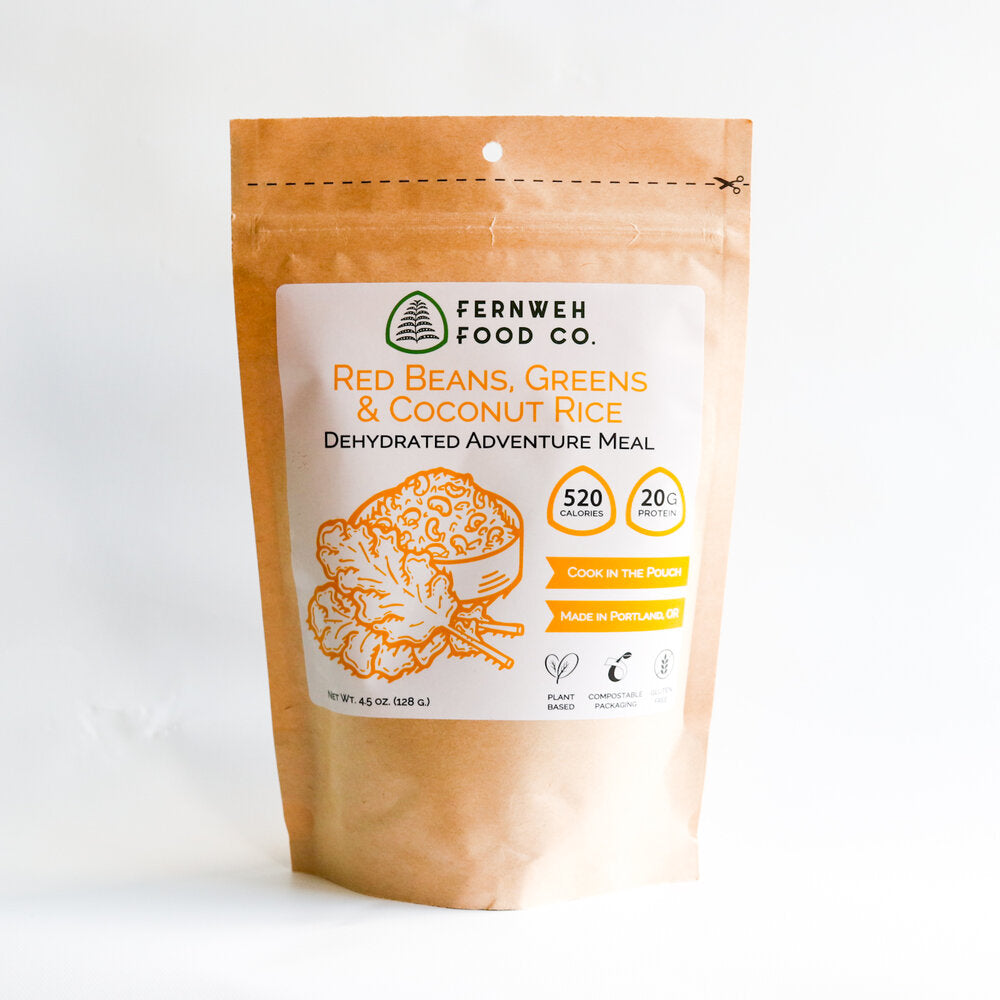 Fernweh Food Company Red Beans,Greens & Coconut Rice - Ascent Outdoors LLC