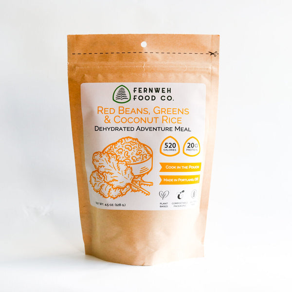 Fernweh Food Company Red Beans,Greens & Coconut Rice - Ascent Outdoors LLC