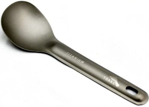 Toaks Titanium Short Handle Spoon - Ascent Outdoors LLC