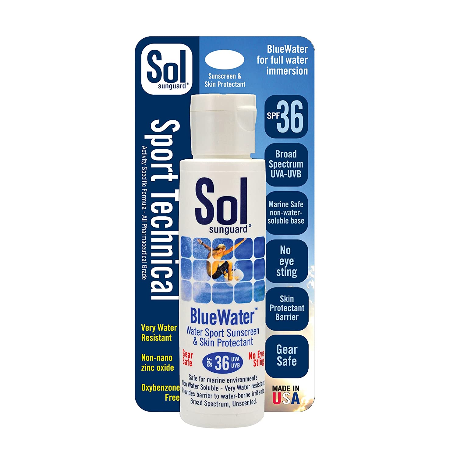 Sol Sport Technical Spf 36 - Ascent Outdoors LLC