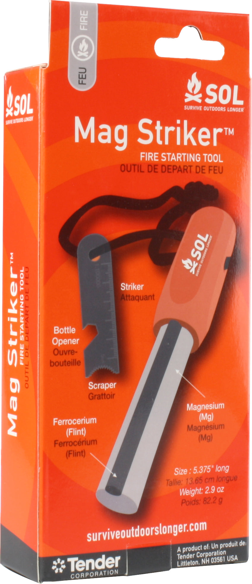 Sol Mag Striker Shipping - Ascent Outdoors LLC