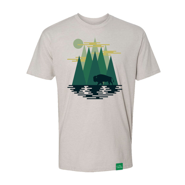 Wild Tribute Retro Wonderland Mens T-Shirt
