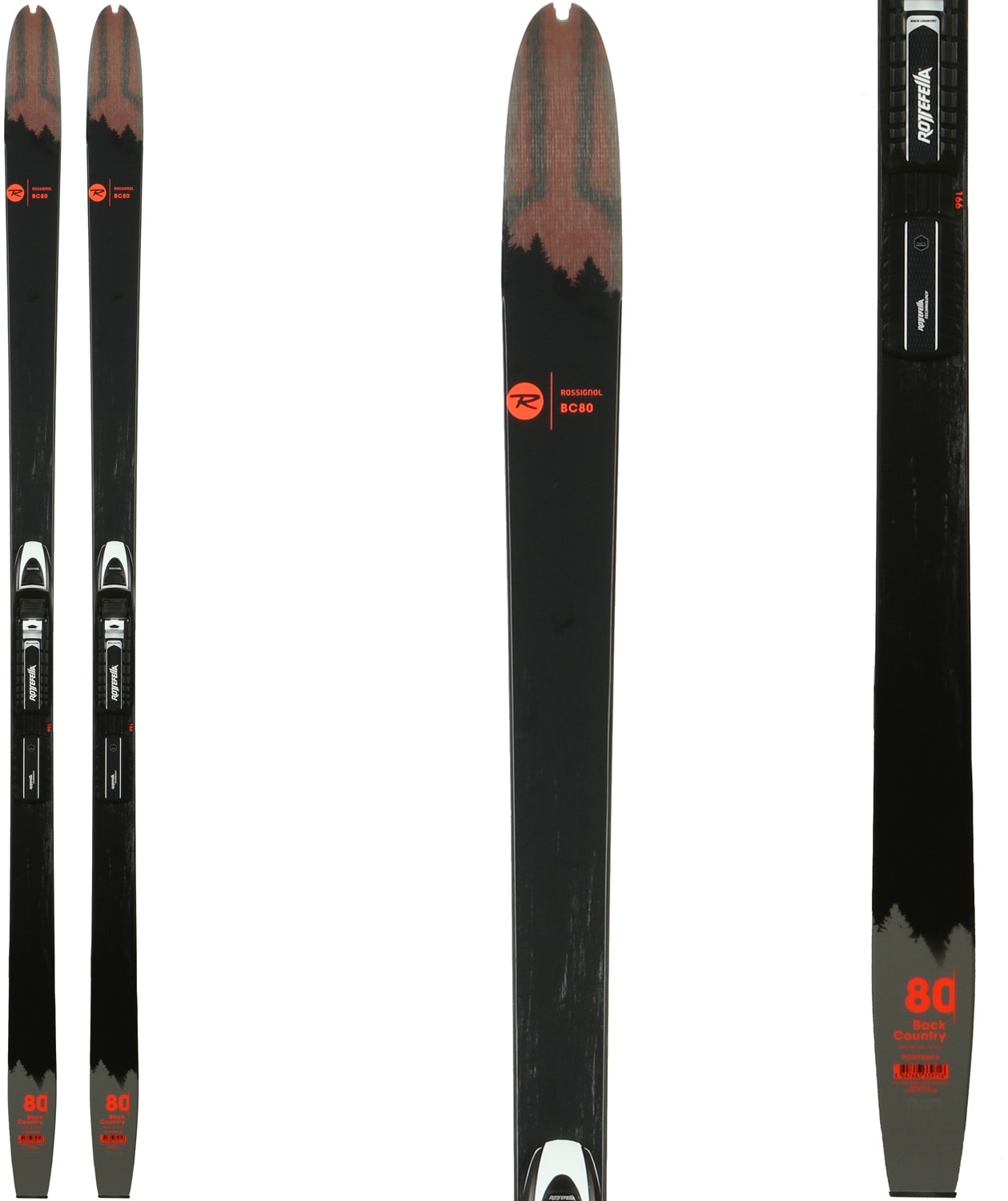 Rossignol BC 80 Positrack W/ BC Auto Binding-2021